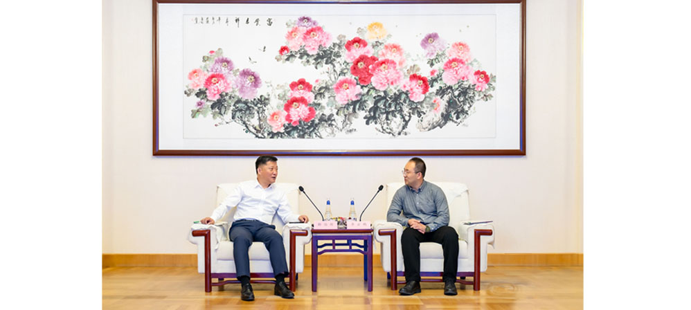 孫伯輝會見徐工集團俄羅斯公司總經理李云鵬